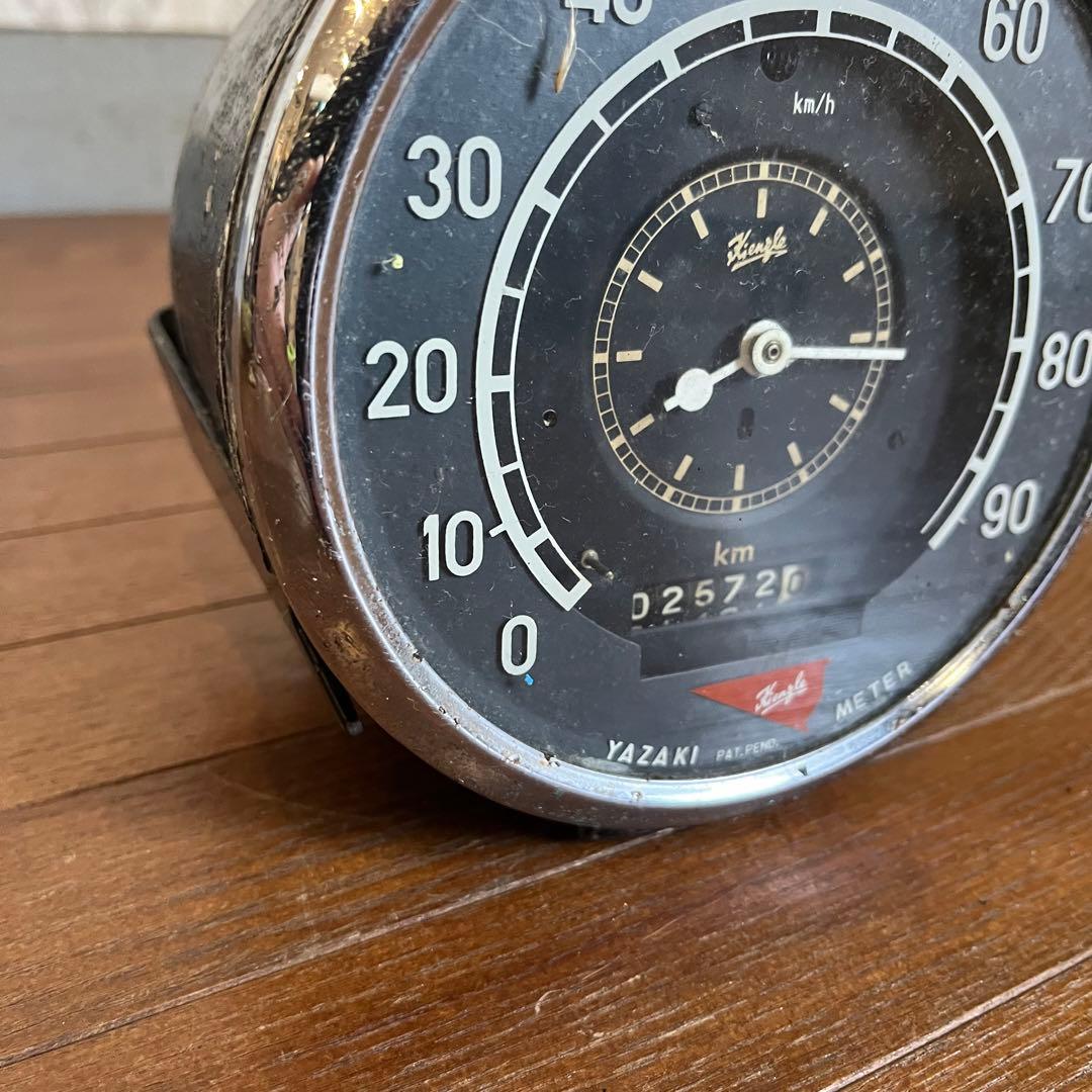 アンティーク】ジャンク品 鉄道部品 スピードメーター 速度計 TCO8-7/F