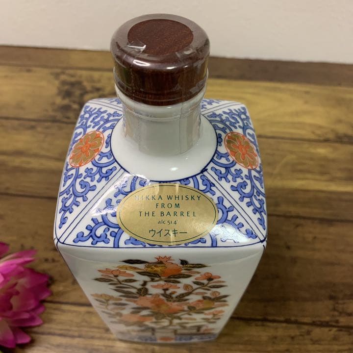 希少】ニッカウヰスキー ウイスキー 有田焼ボトル 陶器 3点セット