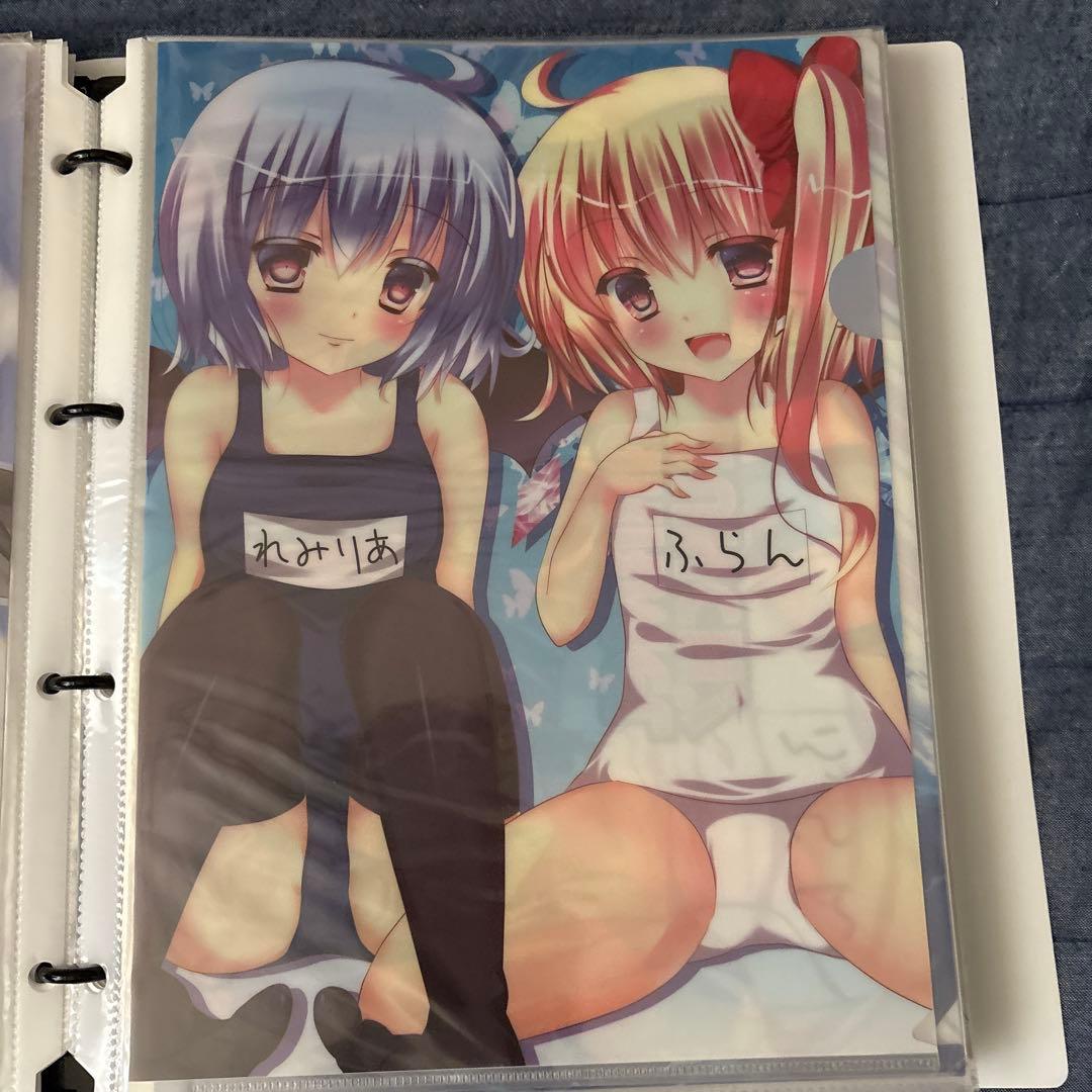 東方project レミフラ　水着　美少女　クリアファイル　VZ29 東方project レミフラ 水着 美少女 クリアファイル VZ29 駿河屋