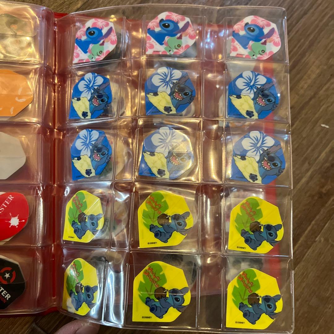 ダーツフライトセット 赤い収納ケース付き - メルカリ