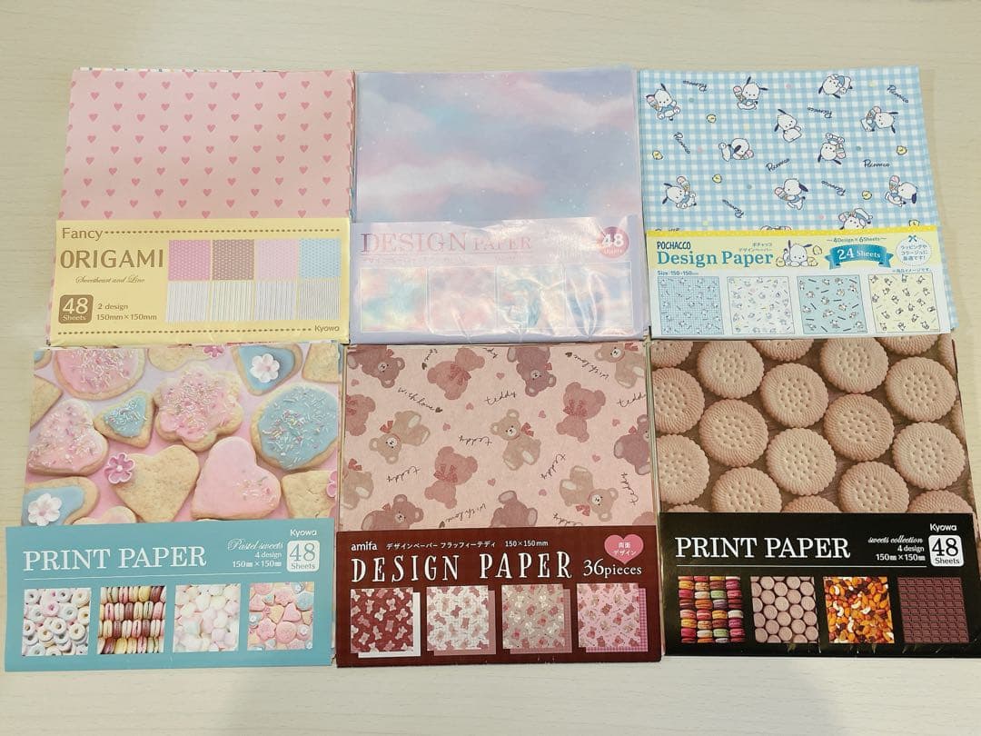 折り紙 デザインペーパー 12種 まとめ売り - メルカリ
