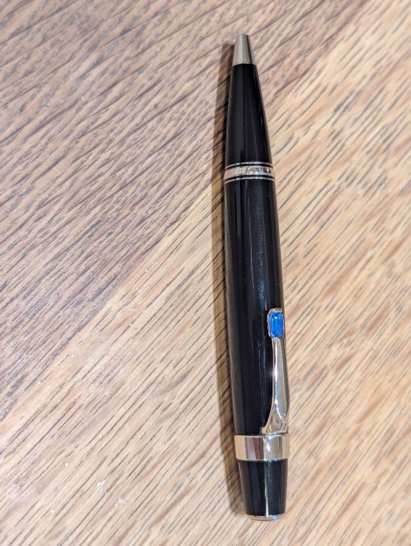 モンブラン ミニボールペン ボエム ブルー サファイア飾り付 中古