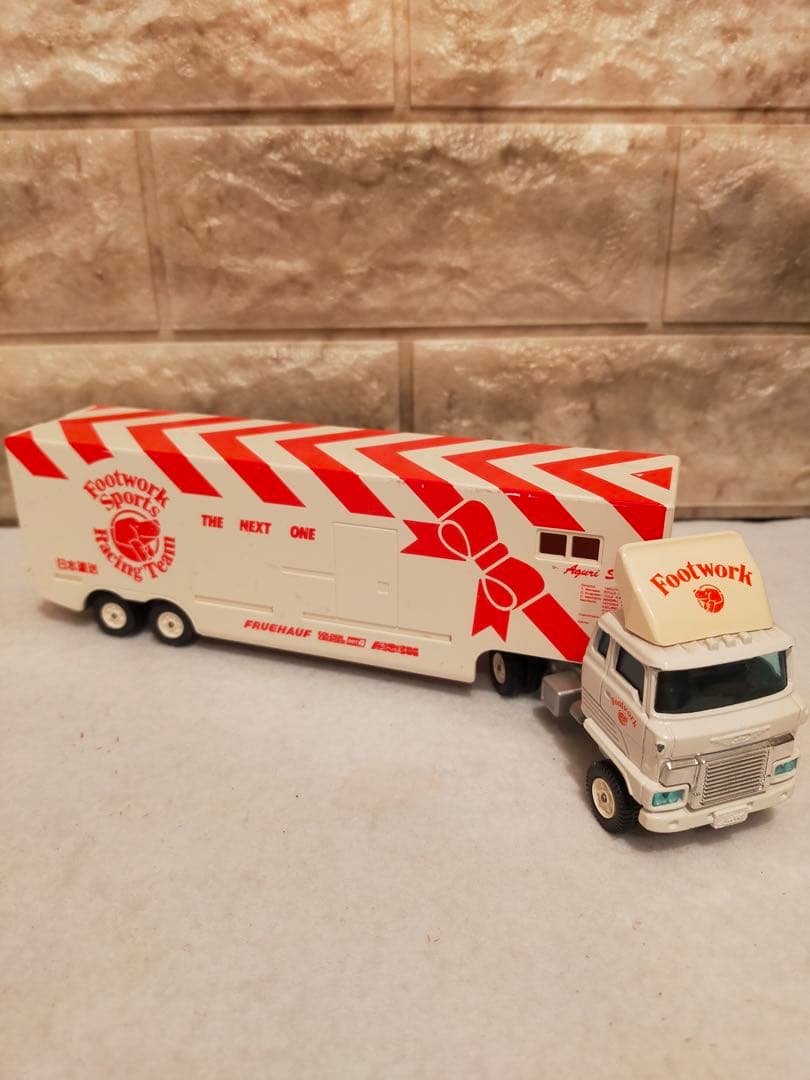 トミカダンディ フットワーク特注品 トレーラー F1 トランスポーター1/60