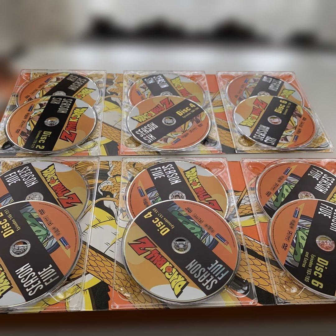 ドラゴンボールZ DRAGON BALL Z 291話 北米版 全巻DVD54枚