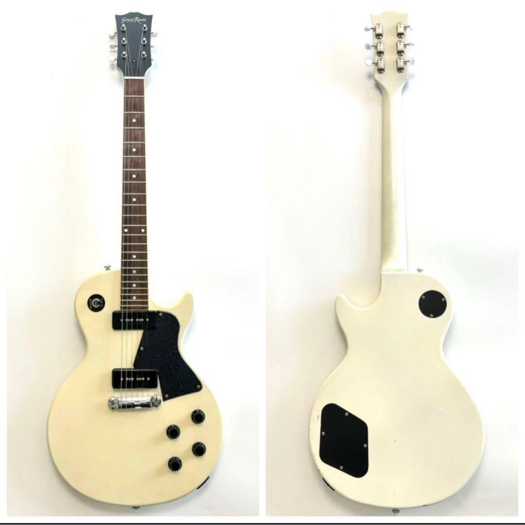 レザー製ピックガード】grassroots レスポールスペシャル P90 軽量