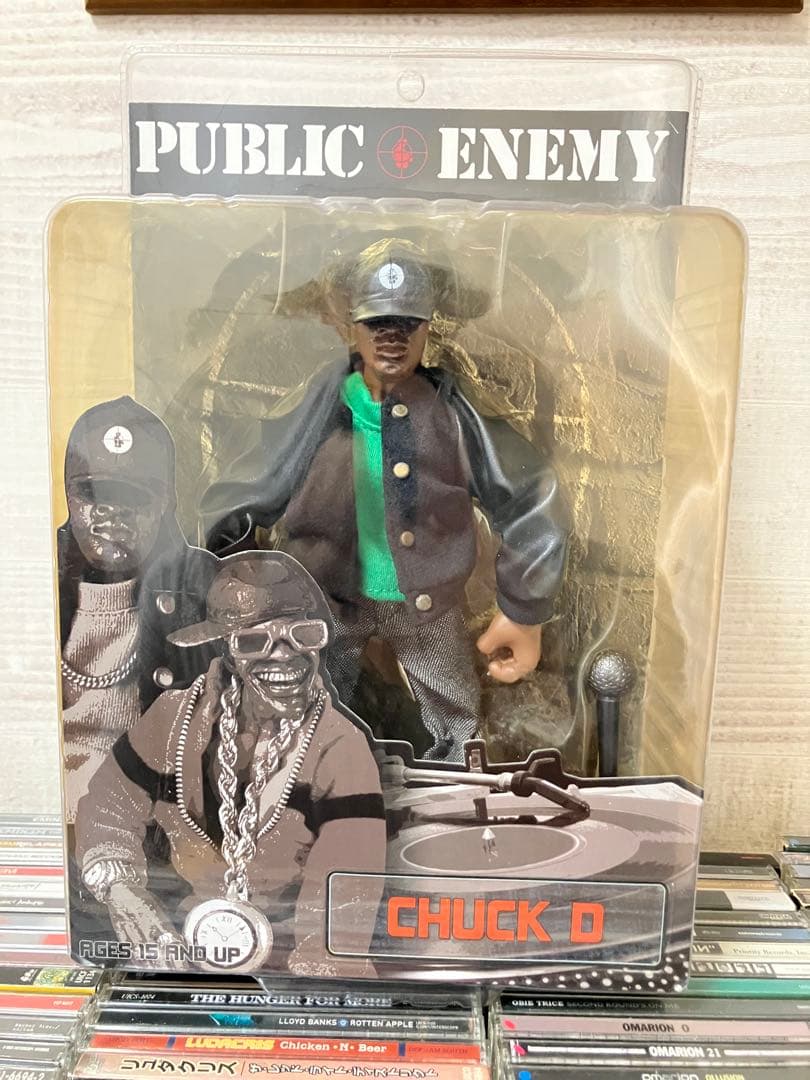 PUBLIC ENEMY のFLAVOR FLAV & CHUCK Dのセット
