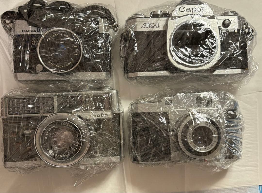 ジャンク *フィルムカメラ 4台セット まとめ売り - メルカリ