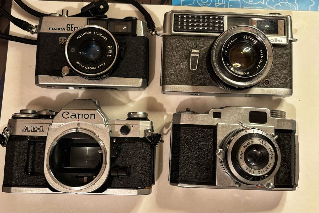 ジャンク *フィルムカメラ 4台セット まとめ売り - メルカリ