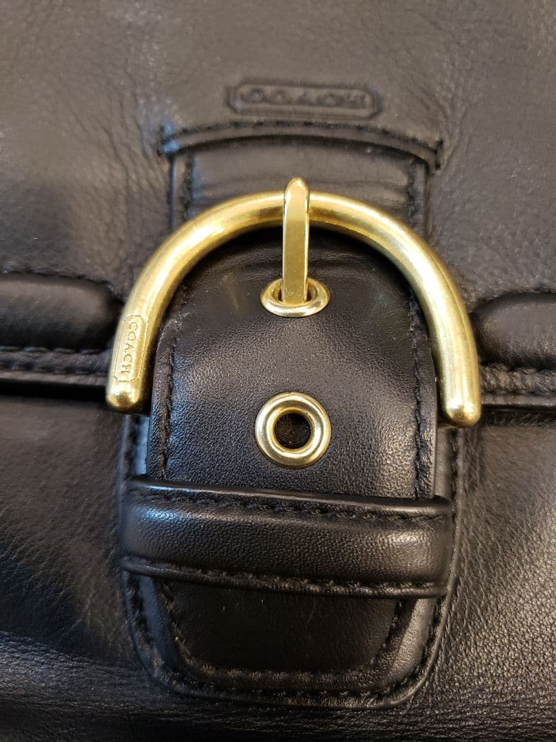 極美品✨COACH トートバッグ ビジネスバッグ レザー 黒 2WAY A4可