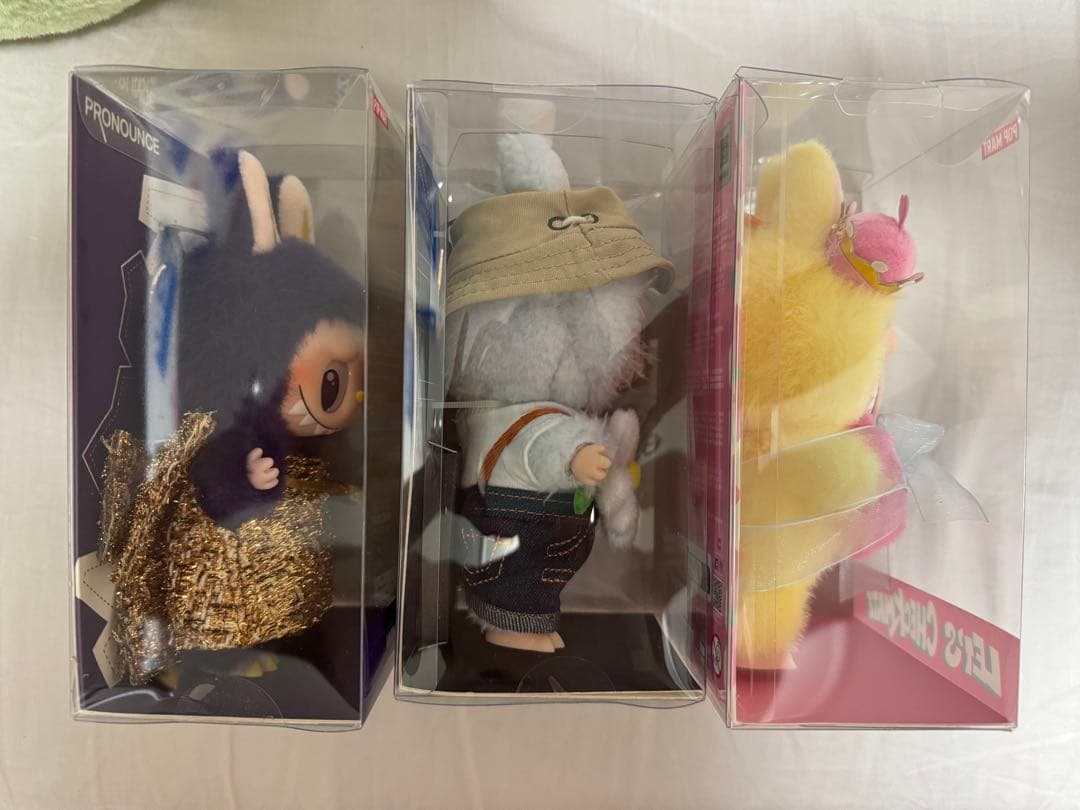 POPMART LABUBU ぬいぐるみ３点セット