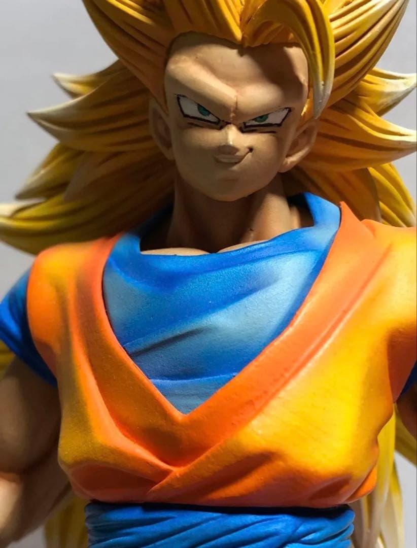 ドラゴンボール 孫悟空 スーパーサイヤ人3 フィギュア フルリペイント