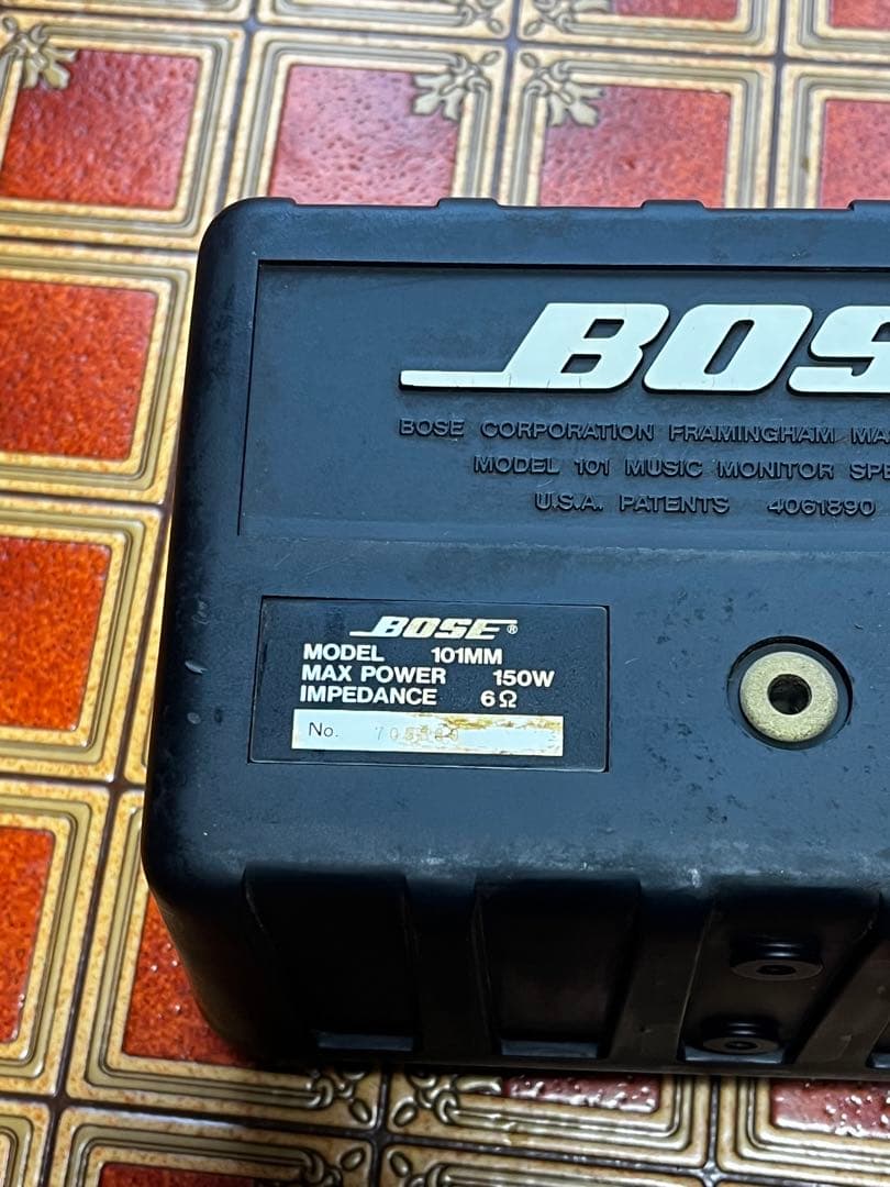 BOSE ボーズ 101MM スピーカー ペア ブラック 元箱ありの通販はau PAY