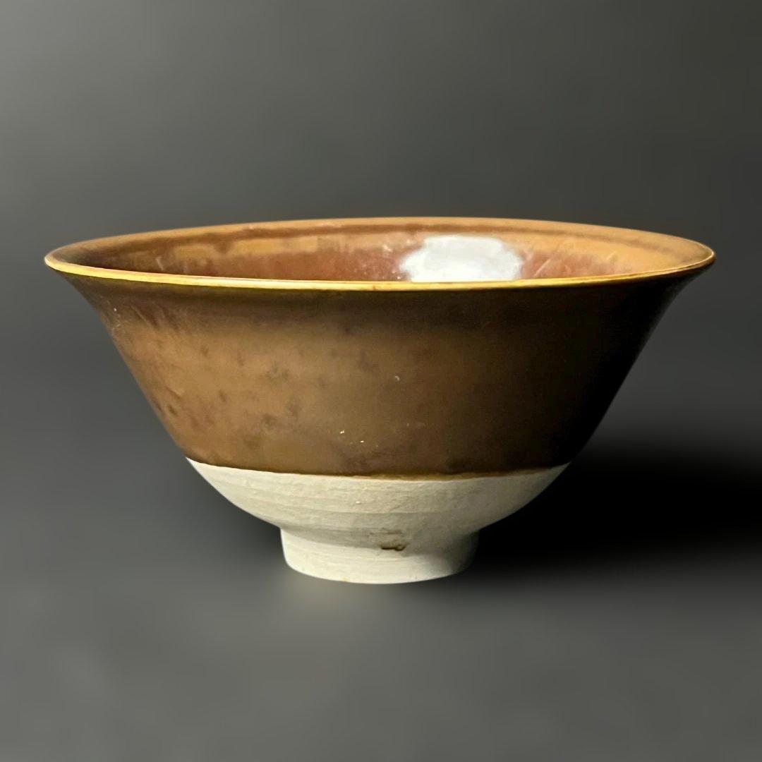 唐物 鉄釉碗 唐時代 中国美術 古玩 SH95