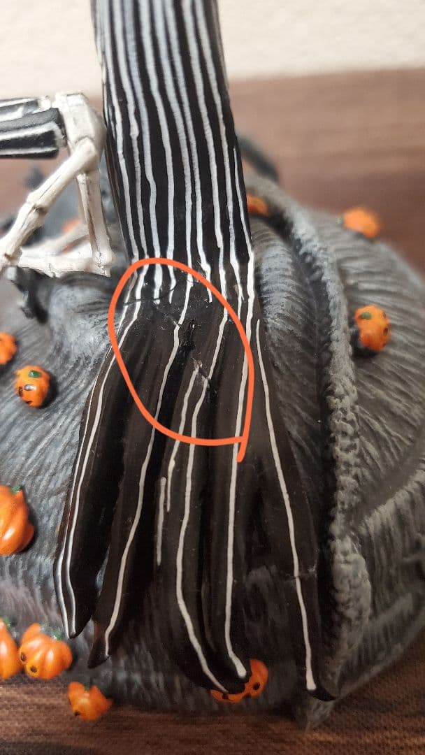 ナイトメアビフォアクリスマス　ホットトイズ　スタチュー　フィギュア