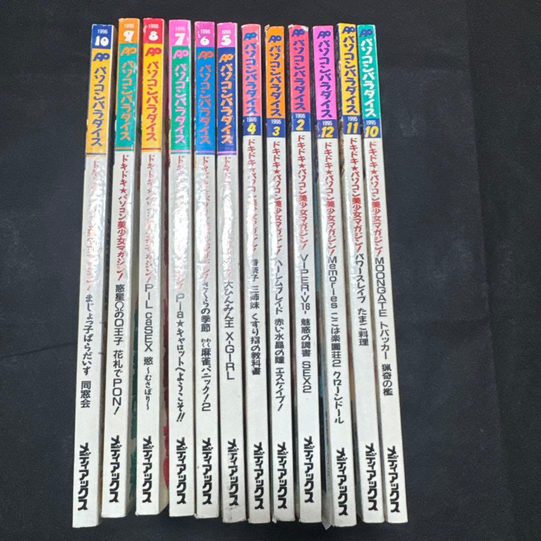 パソコンパラダイス パソパラチャット バクバク メガストア 17冊