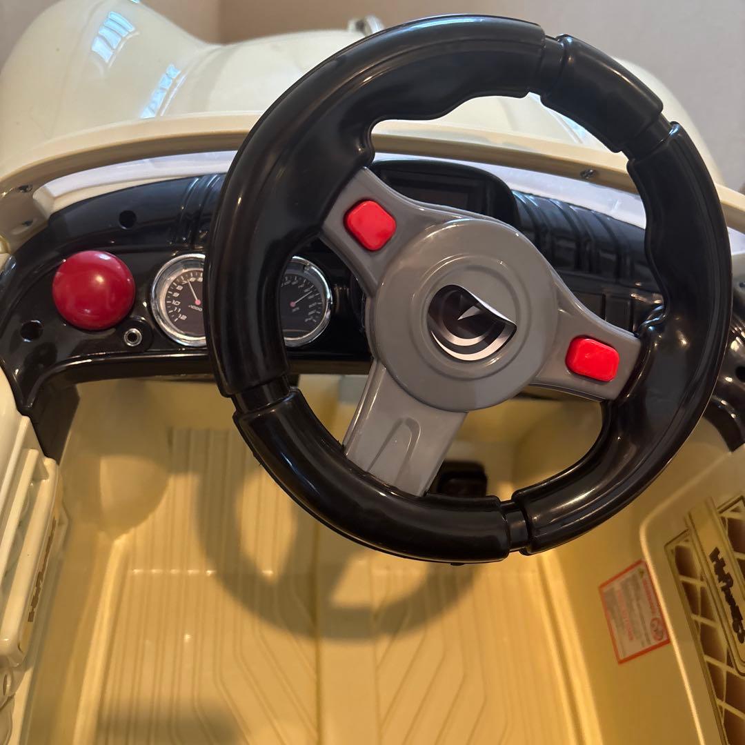 ドイツオールドタイプ　ポルシェ　 クラシックカー風子供用乗用車