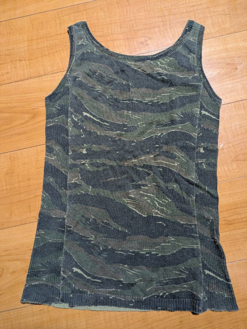 希少✨️ヒステリックグラマー 迷彩タンクトップ