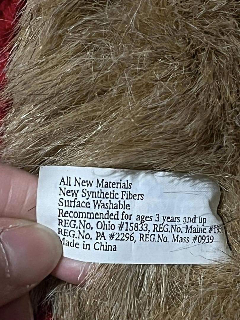 【レア】 Fine Toy Co 大型ぬいぐるみ ブラウンベア ヴィンテージ