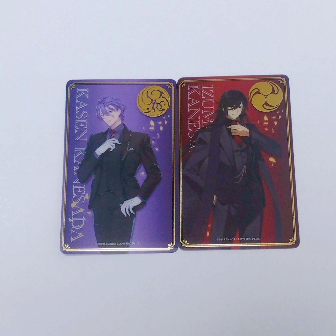 刀剣乱舞 大本丸博 祝装 箔押し クリアカード 歌仙兼定 和泉守兼定