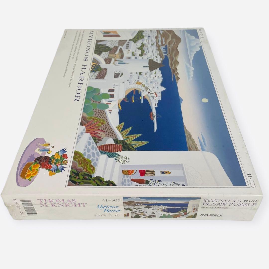 ジグソーパズル 1000ピース トーマス・マックナイト ミコノス ハーバー