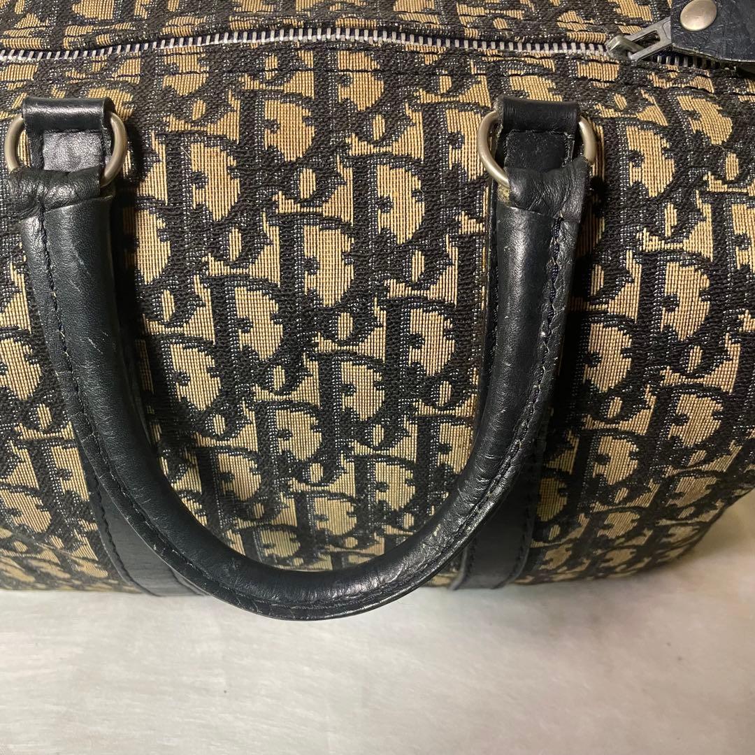 美品Christian Diorトロッター ミニボストンバッグ