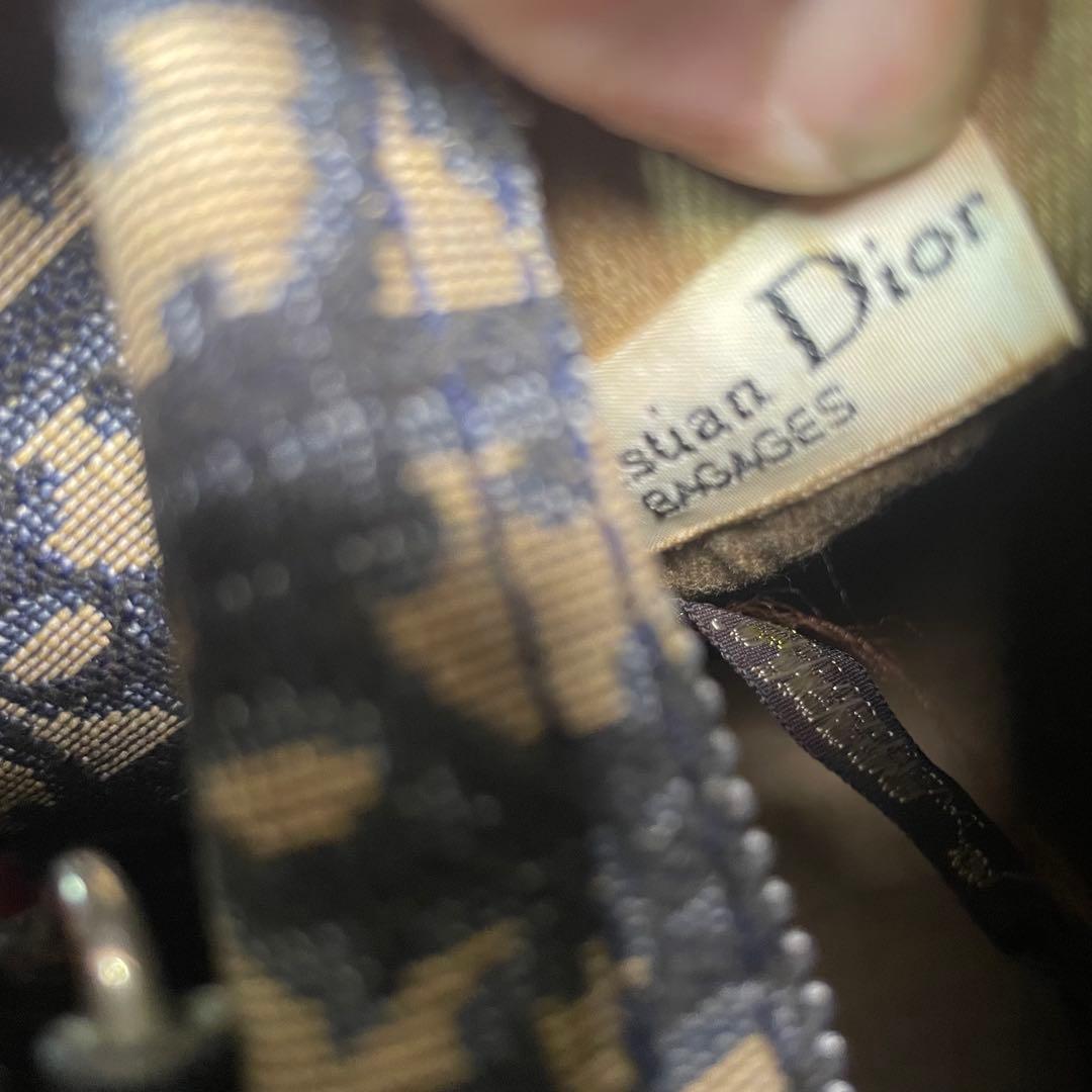美品Christian Diorトロッター ミニボストンバッグ