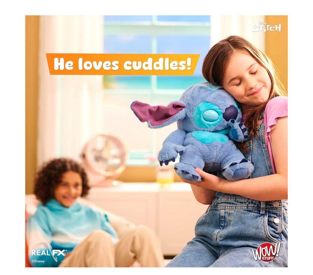 日本未発売 リアルFX ディズニー スティッチ パペット ぬいぐるみ