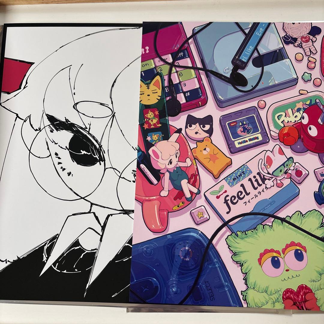 ニ*シ様 UnderBlue Eveくじ H賞 icon&lazycatジャケッ