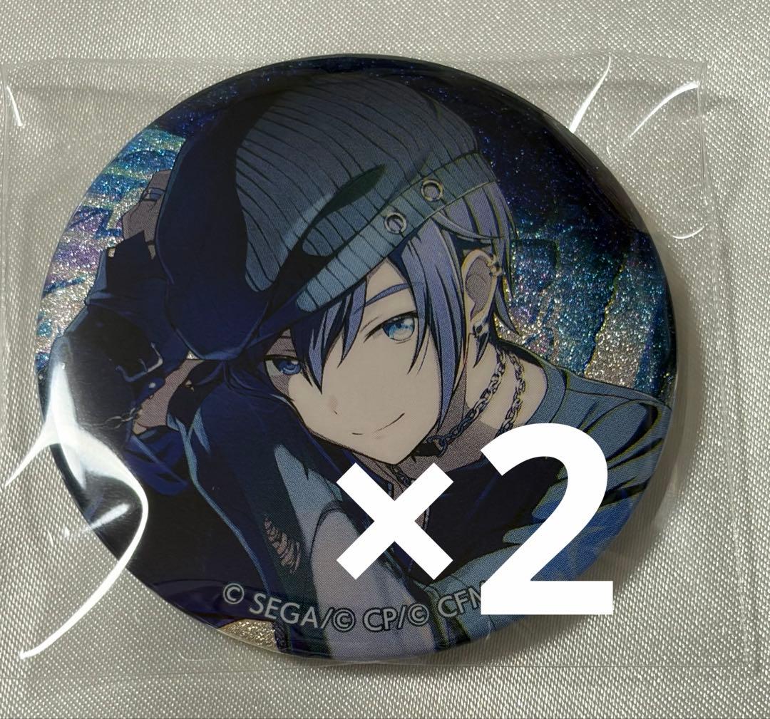 プロセカ KAITO グリ缶 グリッター缶バッジ vol.48A 2点セット - メルカリ