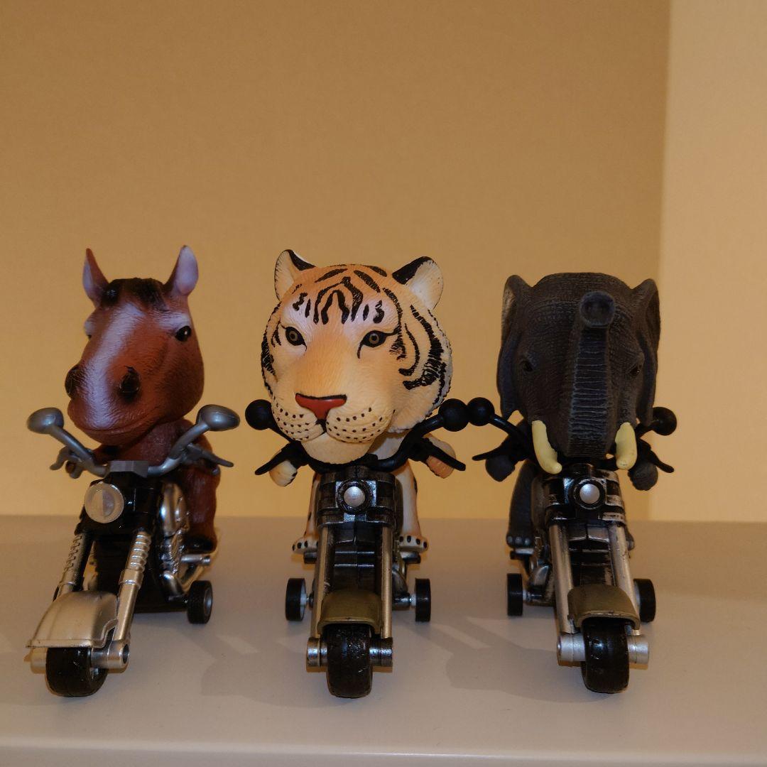 アニマルライダー 動物バイク ウマ ゾウ プライズ品 まとめ売り - メルカリ
