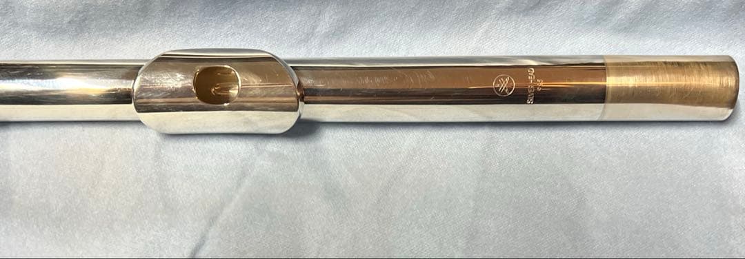 YAMAHA フルート YFL-312 頭部管…銀製、管体…洋銀製