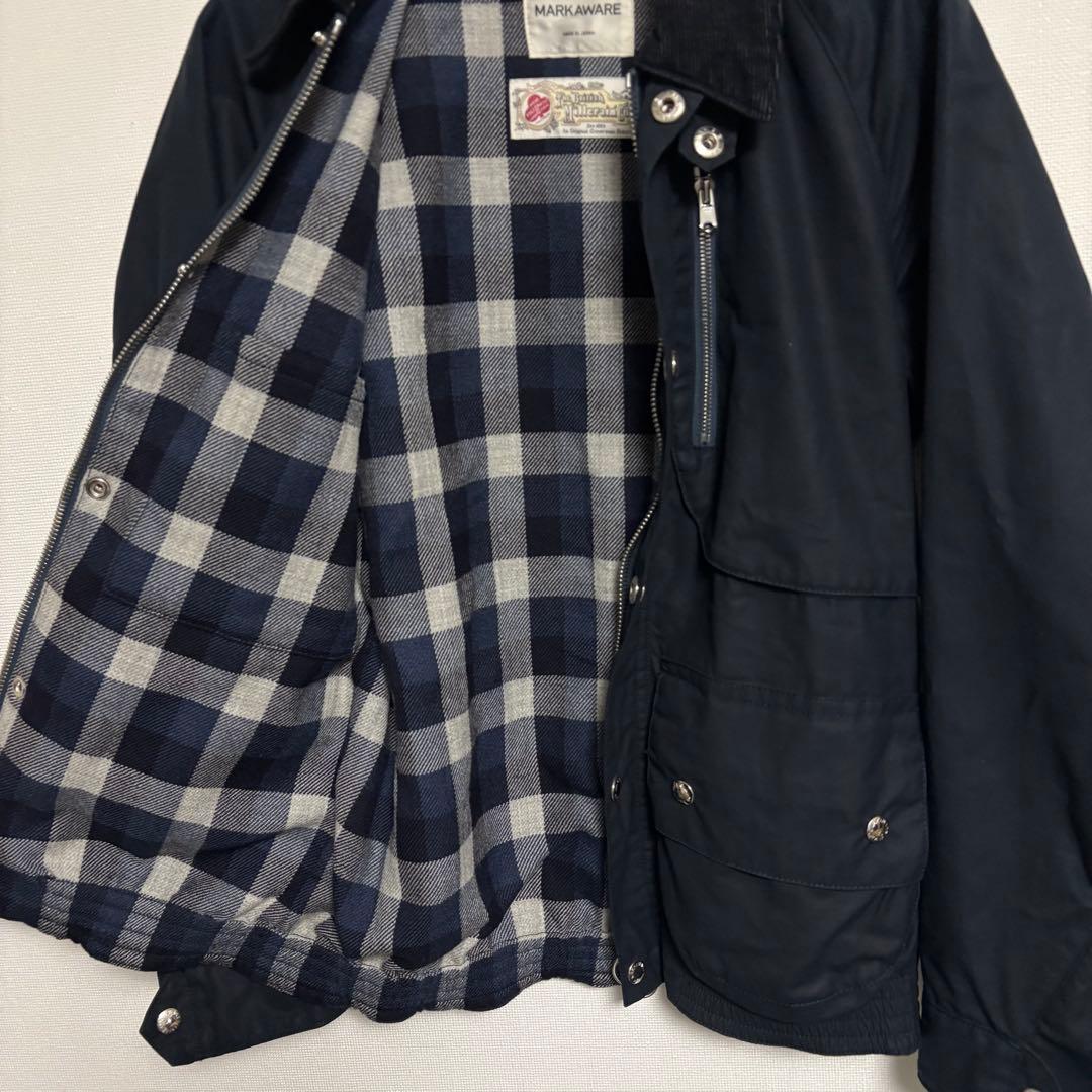 【極美品】マーカウェア MARK WARE オイルドジャケットBritish