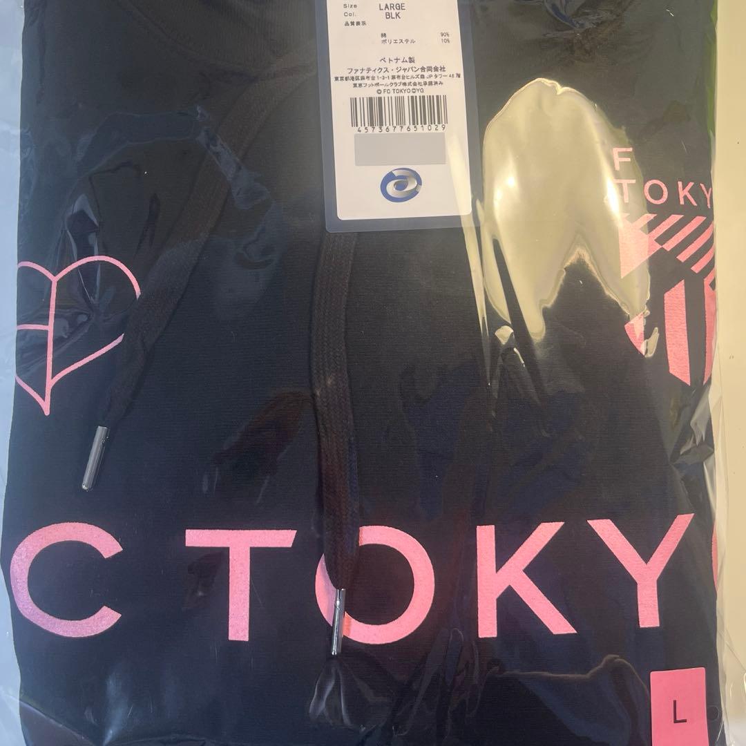 FC東京×BLACKPINK フーディ ブラックLサイズ - メルカリ