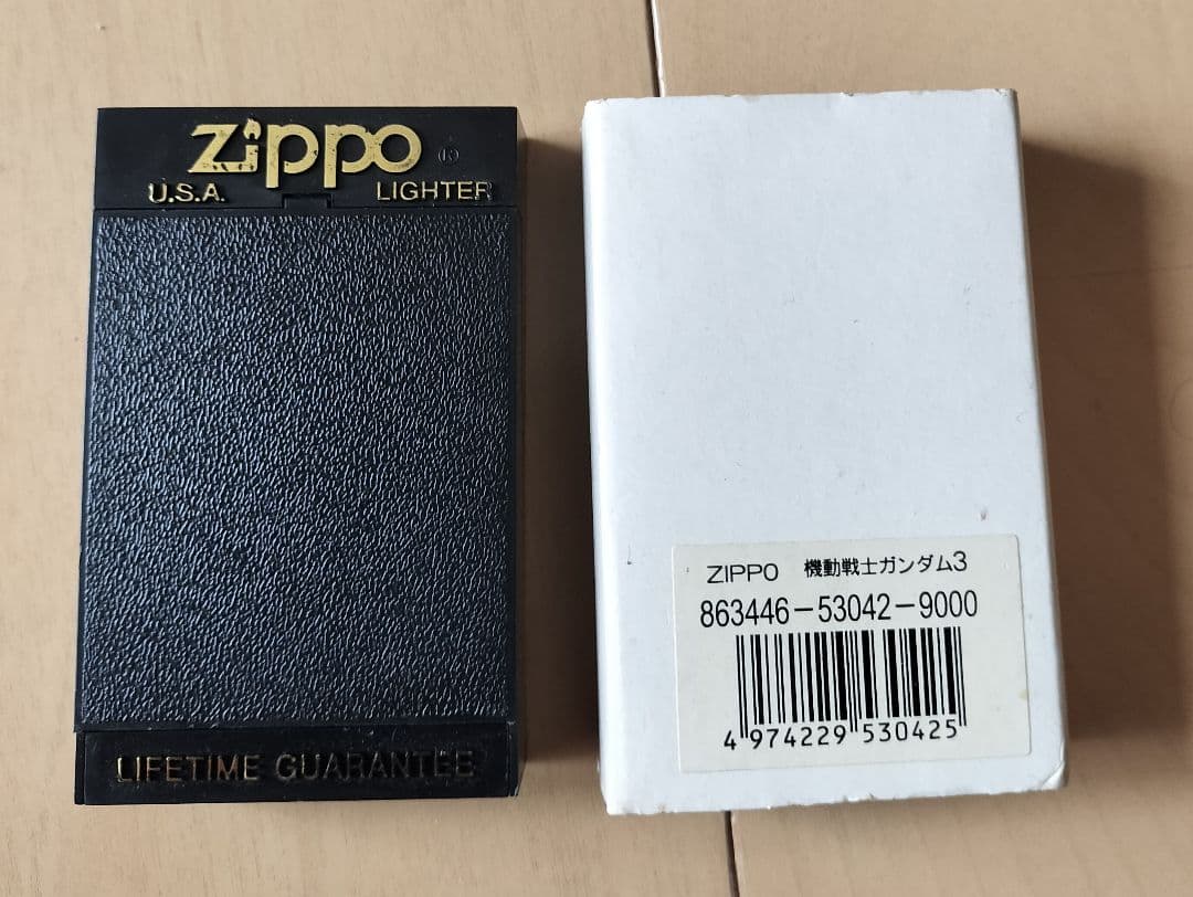 機動戦士ガンダム　zippo ジッポー ラストシューティング　シリアルNo.入