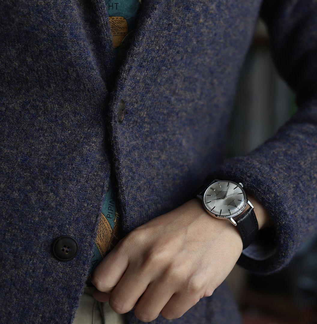 セイコー クラウン 変わり文字盤 風防新品交換！オーバーホール済み！