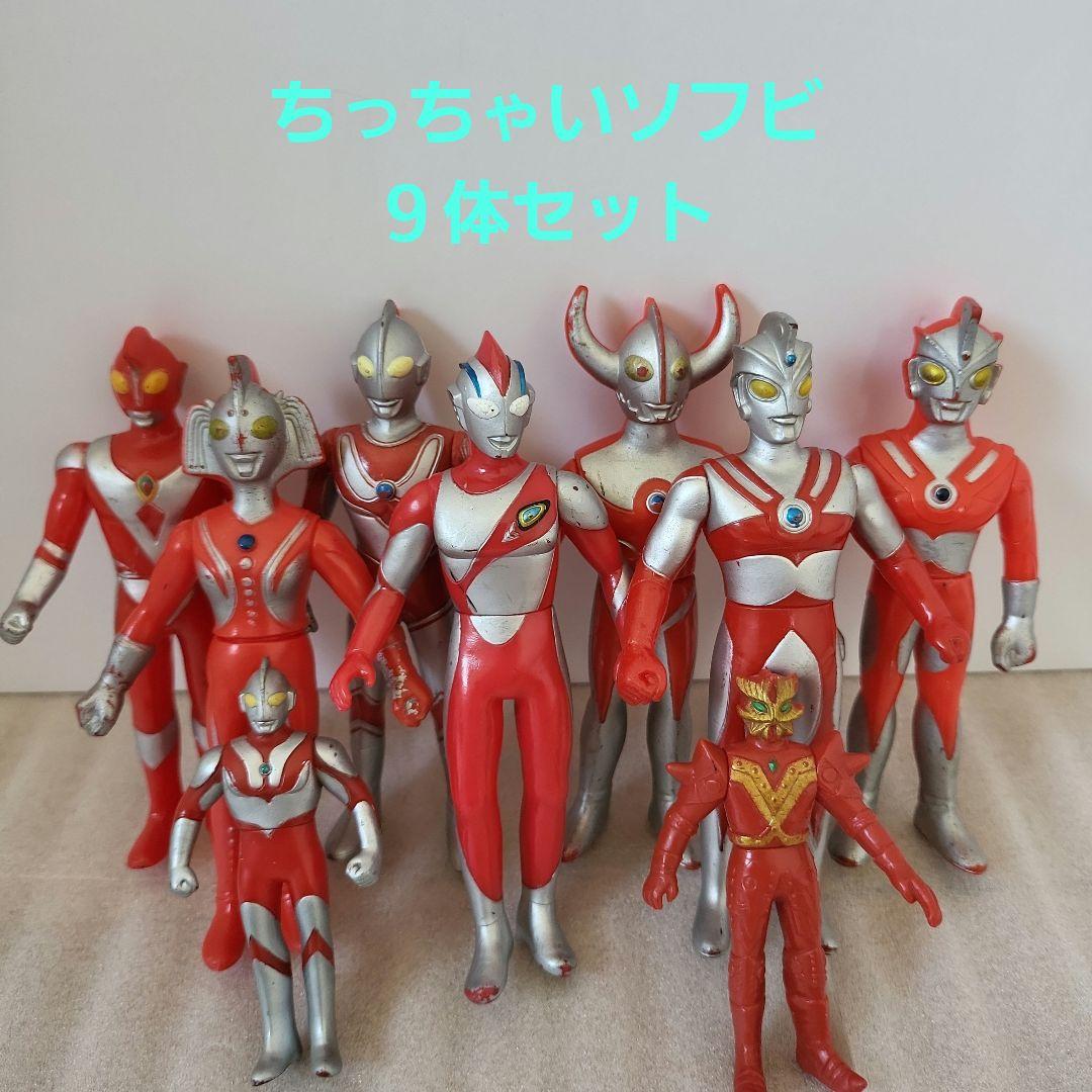 ウルトラマン ミニソフビ&ソフビ道 まとめ売り59体 中古品 おまけ付き