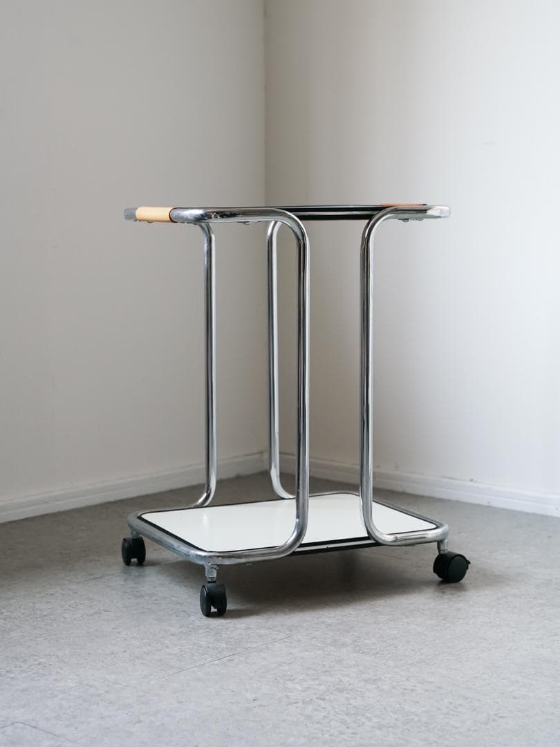 70-80's \"oliver\" ワゴンテーブル ミッドセンチュリー モダン