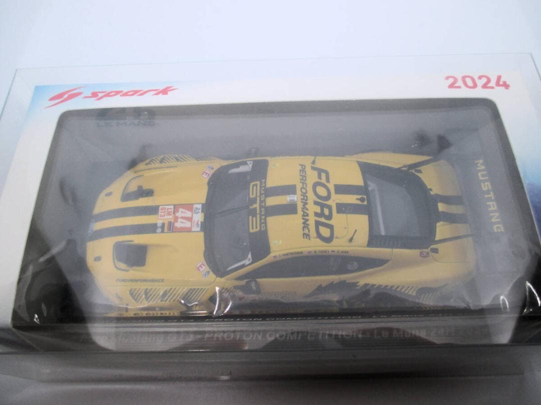 スパーク 1/43 フォード マスタング GT3 #44 ルマン24h 2024