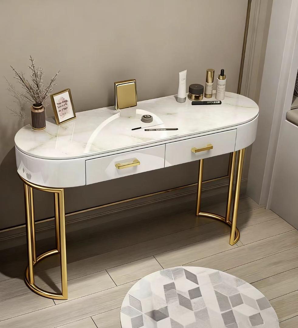 モダン ホワイト ドレッサー 訳あり品 デスクのみ J201-100-49 - メルカリ