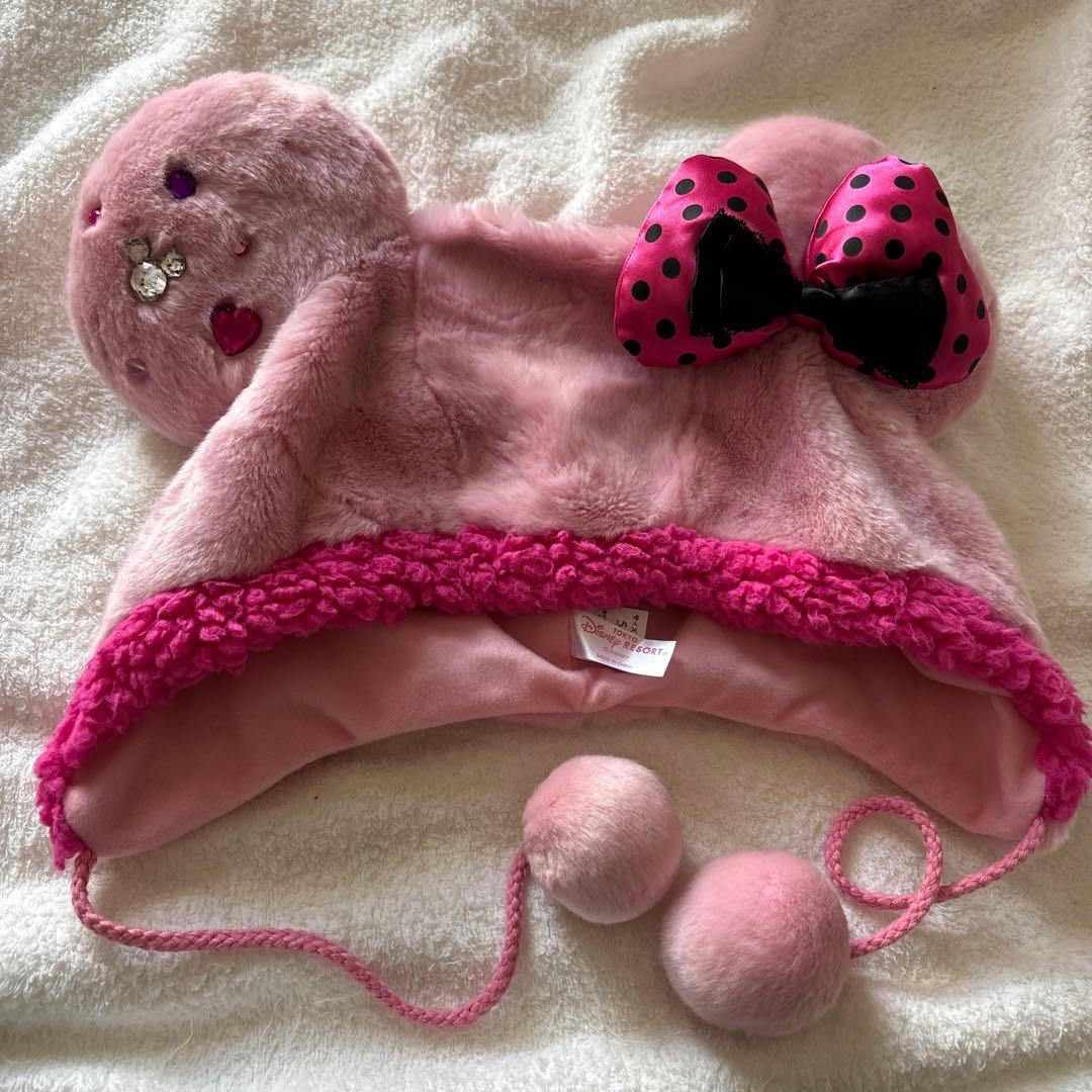 専用 Disney ディズニー ミニーちゃん ファンキャップ ピンク ギャル