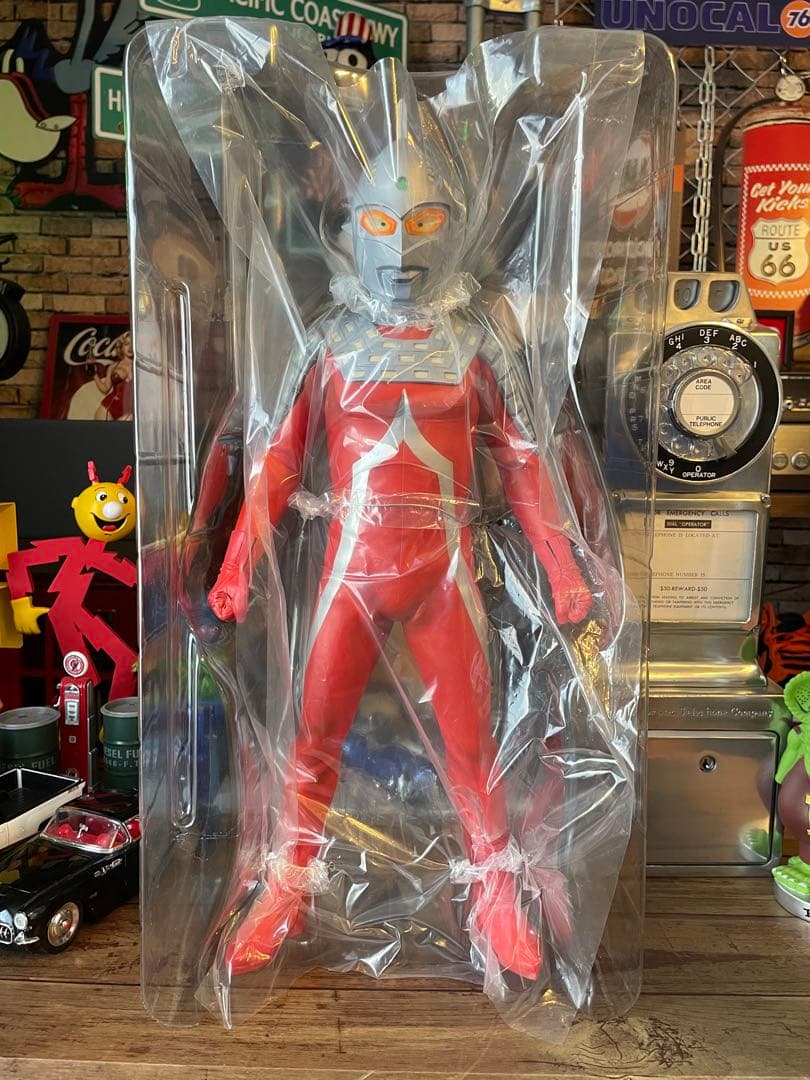 【美品】ギガンティックシリーズ　少年リック ウルトラセブ発光　箱あり