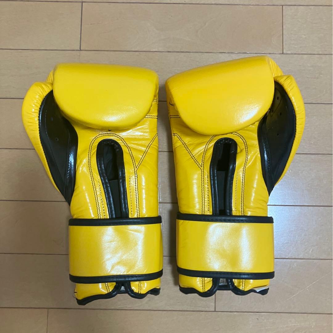 CLETO REYES イエロー ボクシンググローブ プロフェッショナル 武道