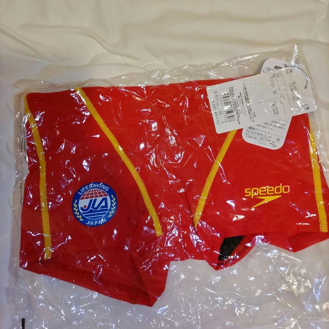 Lifesaving Japan GUARD 競泳水着 赤/黄色 M109619562 - 水着