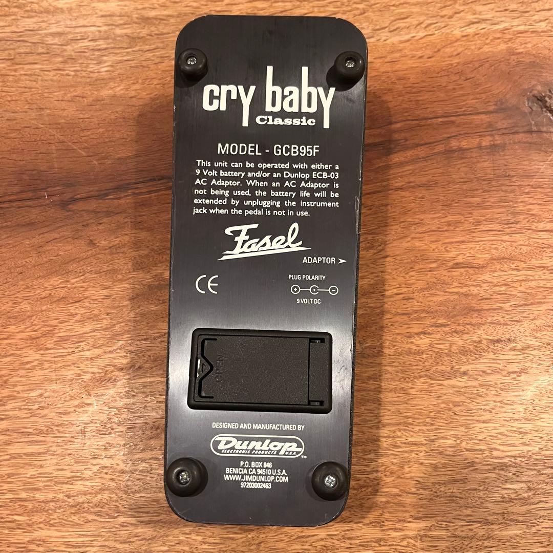 動作良好 赤fasel クライベイビー クラシック GCB95Fワウペダル