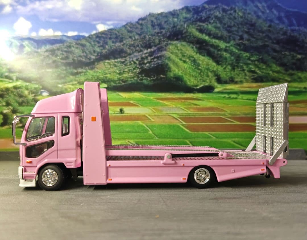 1/64 GCD 三菱ふそう ファイター ダブルレベルトランスポーター