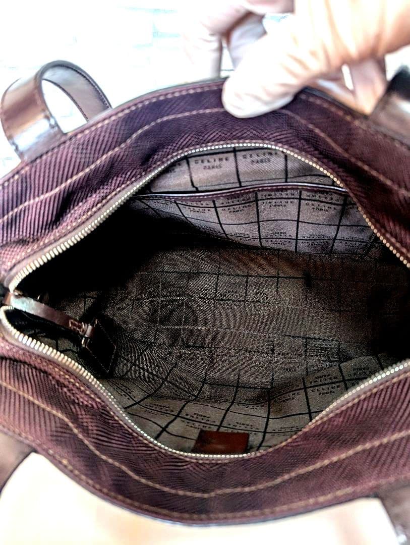 ♥るん♥レア✨美品　セリーヌ　ショルダー　トート　レザー　本革