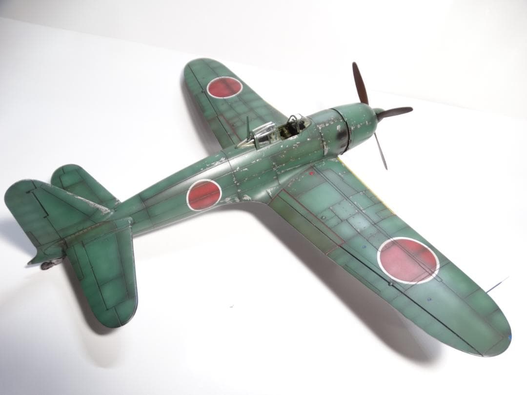ファインモールド1/48日本海軍戦闘機「試製烈風」完成品
