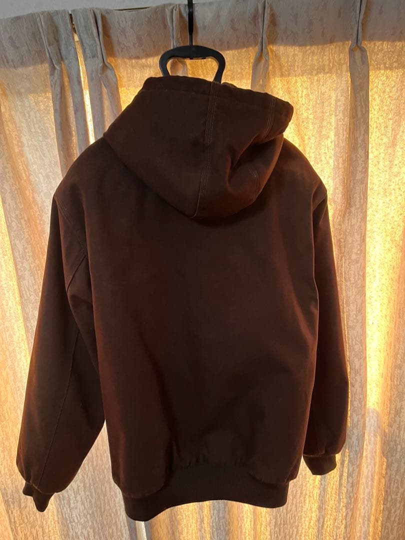 Carhartt ブラウン フルジップジャケット