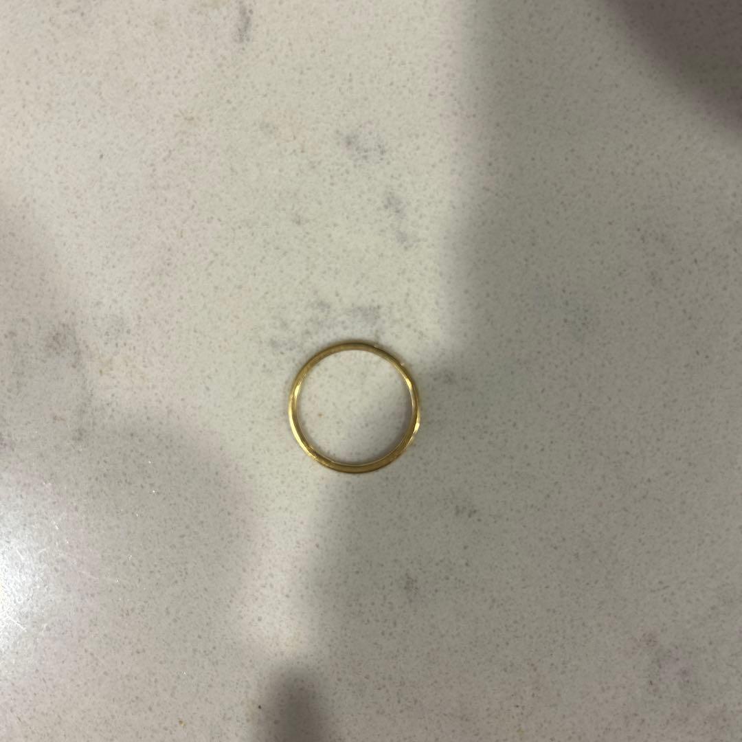 AHKAH アーカー メテオール リング K18 YG 7号／18金 ゴールド