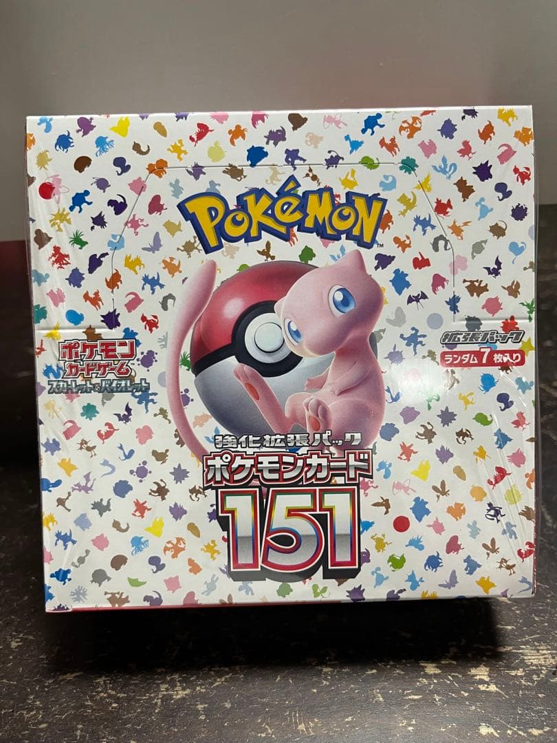 ポケモンカード151 シュリンク付き1BOX